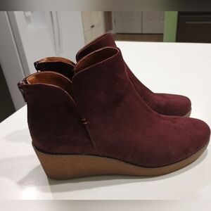 Suede Booties